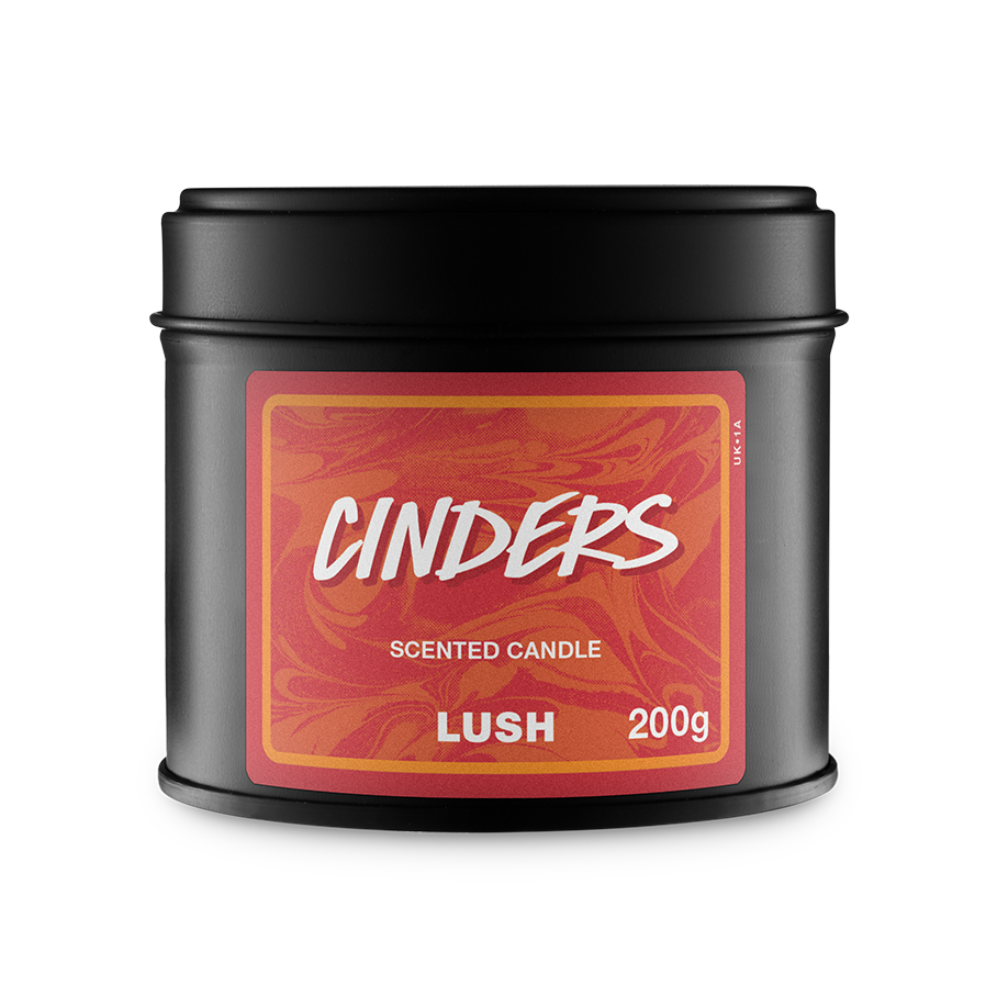 Cinders Single Wick Candle
