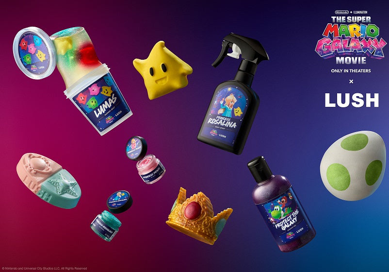 The Super Mario Galaxy Movie × Lush