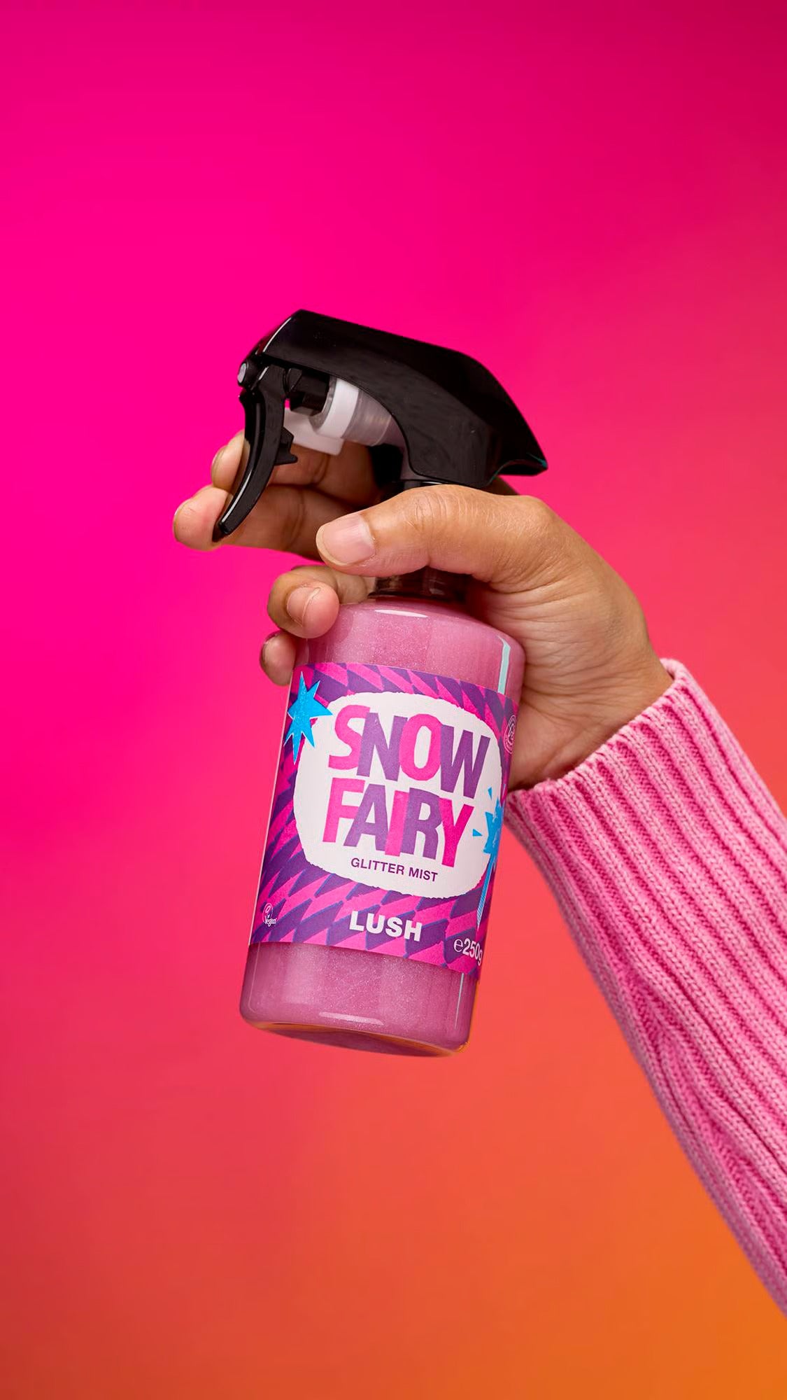 Snow Fairy Glitter Mist Spray