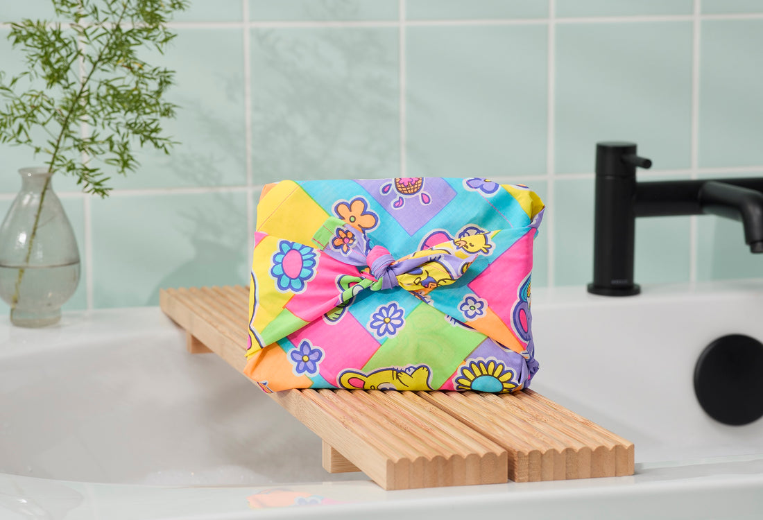 Bunnies Picnic Knot Wrap