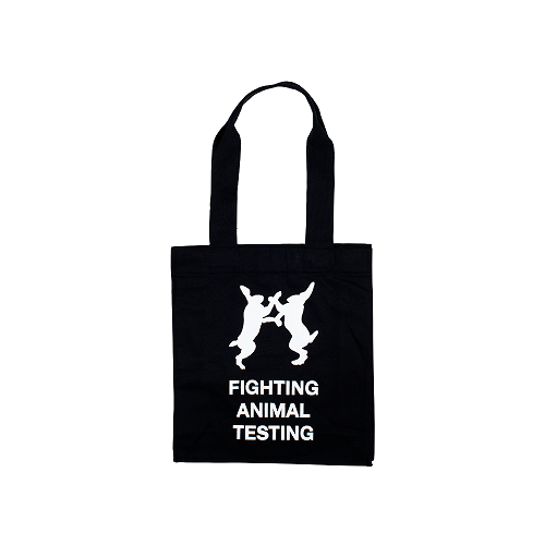 Fighting Animal Testing Canvass Bag