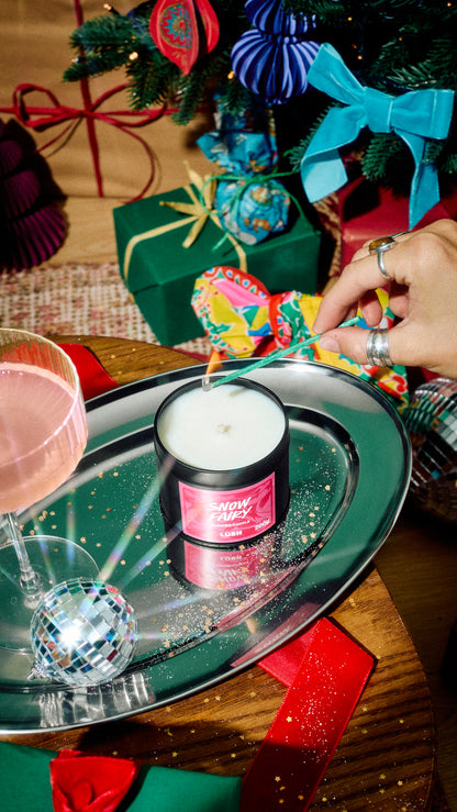 Snow Fairy Single Wick Candle