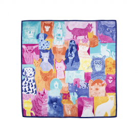 Cats and Dogs Knot Wrap
